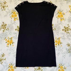 Talbots Size MP Navy T-Shirt Dress